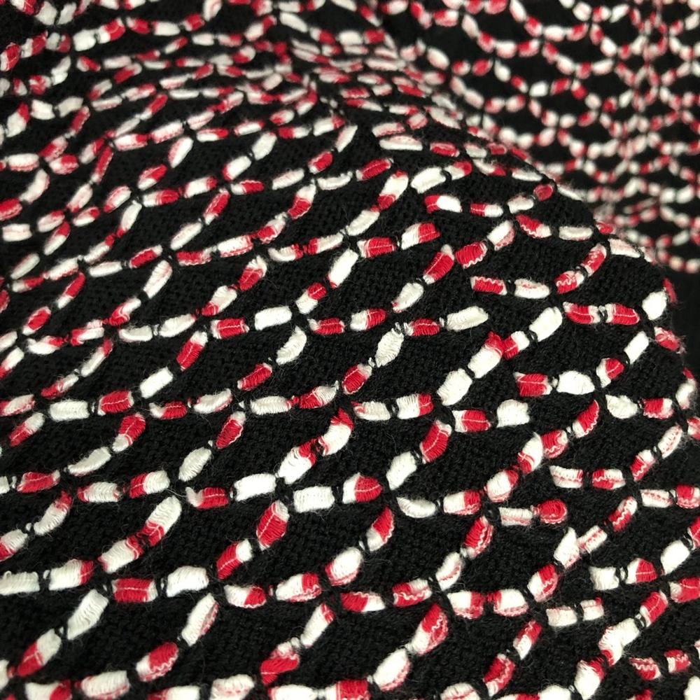 St John Knit Caviar Tweed Zip Front Cardigan Jacket Petite - Picture 6 of 10